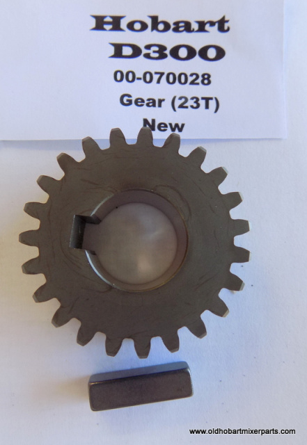 Hobart D300 Transmission 00-080028 23 Tooth Gear New